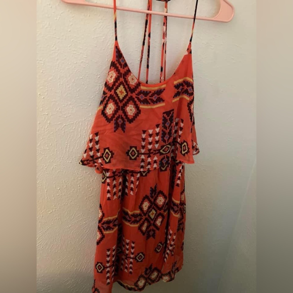 Tribal print dress